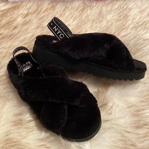 Brand New Without Box MADDEN NYC slip one sandals/slippers